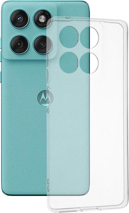 Image du produit Techsuit - Clear Silicone - Motorola Edge 60 Fusion - Transparent (Motorola Edge 60 Fusion)