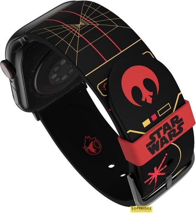 Immagine prodotto Moby Fox Bracciale Star Wars per smartwatch Death Star Trench Run (Silicone, Apple Watch)