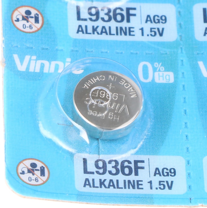 Actual product image Vinnic Positive Power (10 pcs., AG9/LR45/LR936/394)