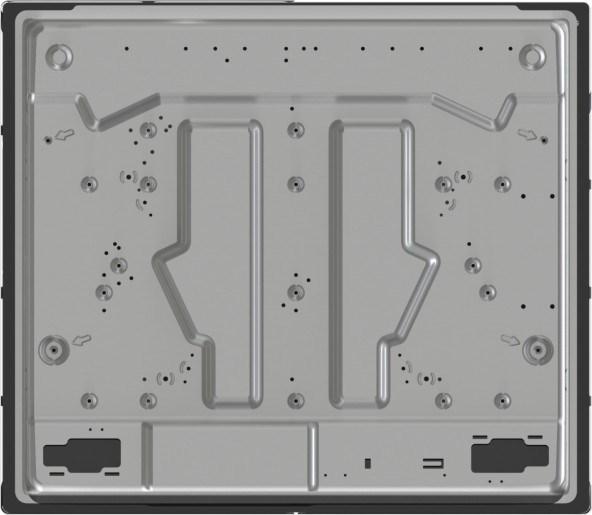 Produktbild Gorenje Hob GTW641EB Gas on glass, Number of burners/cooking zones 4, Mechanical, Juodas