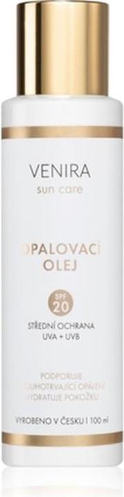 Venira Sonnenschutzöl SPF 20 100 ml (Sonnenöl, SPF 20, 100 ml)