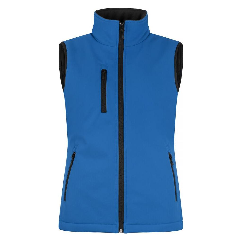 Clique, Damen, Westen, Padded Softshell Vest Women, Blau, (M)