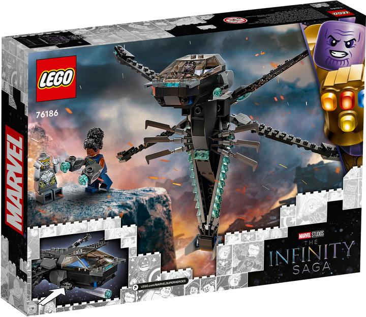 Produktbild LEGO Black Panthers Libelle (76186, LEGO Marvel)