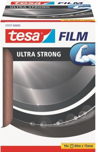Actual product image tesa tesafilm 10x ULTRA STRONG adhesive tape (15 mm)