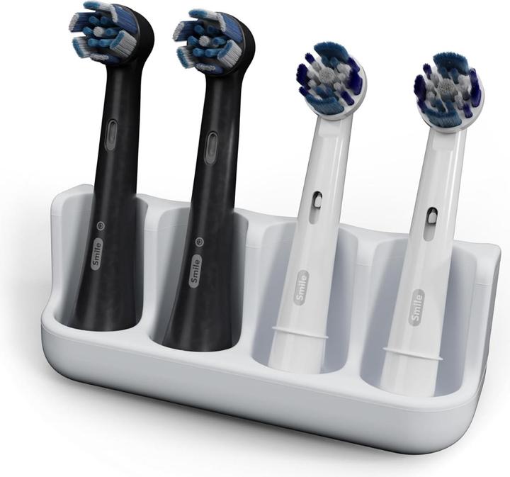 Immagine prodotto Qikfresh Aufsteckbürstenhalter 4er Weiss (Portaspazzolino)