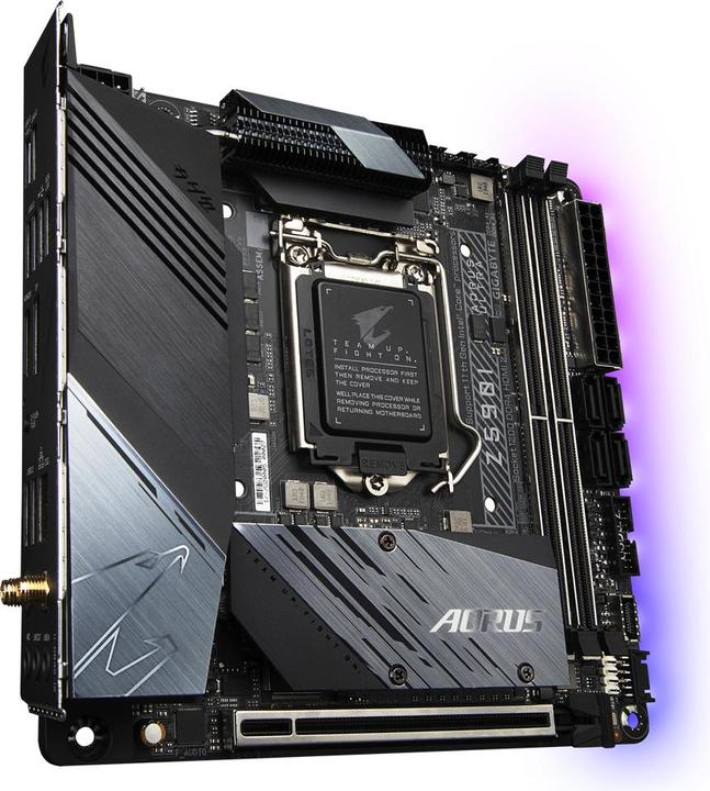 Image du produit Gigabyte Z590I AORUS ULTRA (LGA 1200, Intel Z590, Mini-ITX)