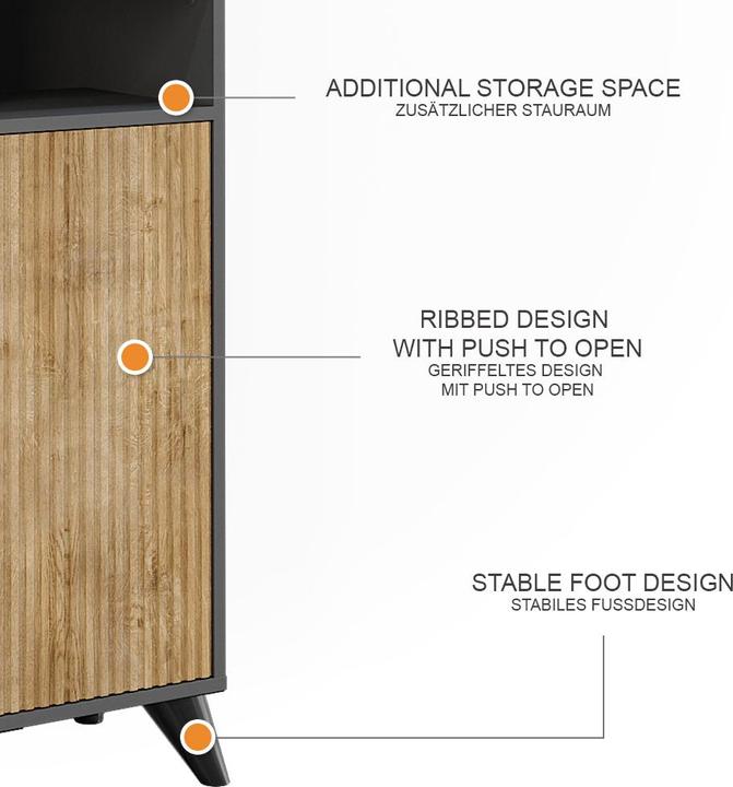 Image du produit Vicco Leano avec 2 portes