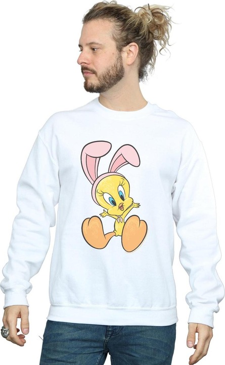 Produktbild Looney Tunes Tweety Pie Bunny Ears Sweatshirt (M)