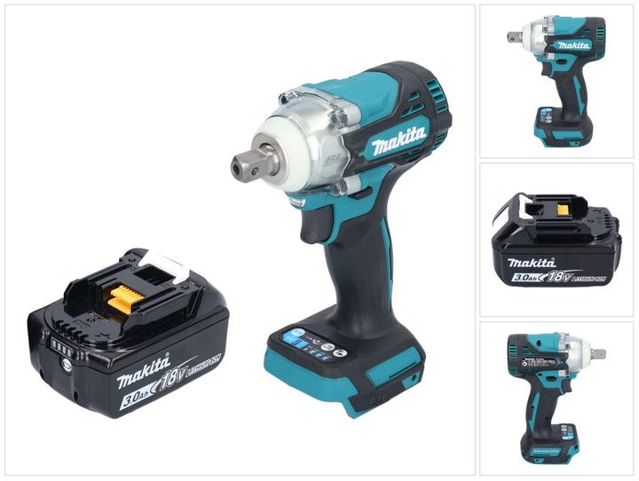 Image du produit Makita DTW 301 F1 Clé à choc sans fil 18 V 330 Nm 1/2" Brushless + 1x batterie 3,0 Ah - sans chargeur