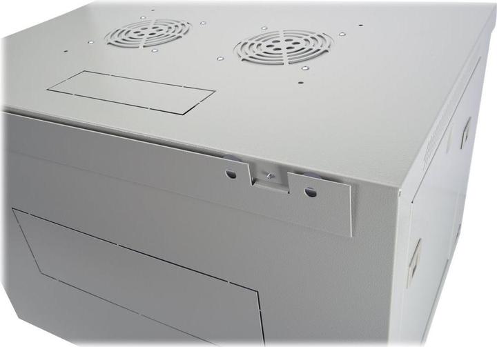 Immagine prodotto Digitus 48,3cm 19inch pensile 9HE SoHoline RAL7035 grigio senza ripiano 505mmx600mmx450mm (9 HE, Rack da 19 pollici)