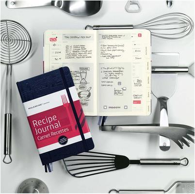 Actual product image Moleskine Recipe Journal (A5, Plain, Hardcover)
