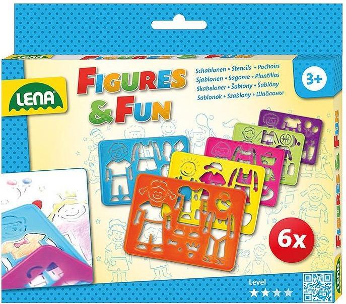 Produktbild Lena Zeichenschablonen Figures