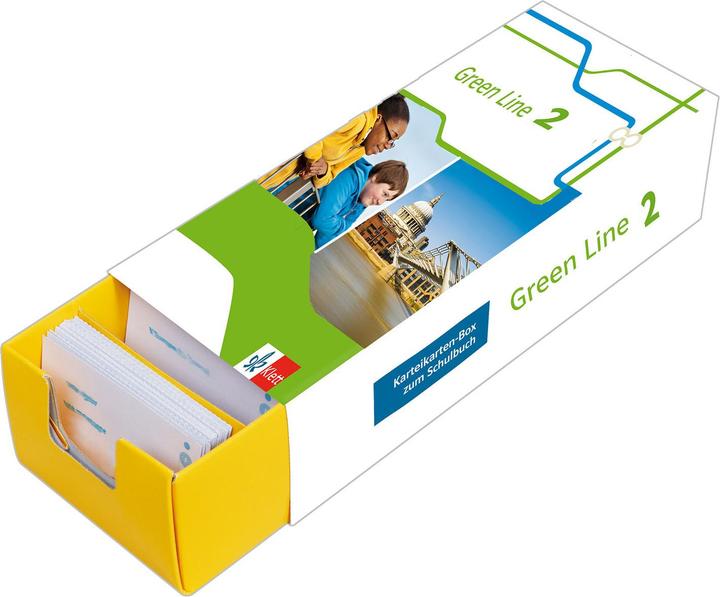 Produktbild Vokabel-Lernbox zum Schulbuch.Green Line 2 Bayern Klasse 6 (Deutsch, Klett Lerntraining, 2019)