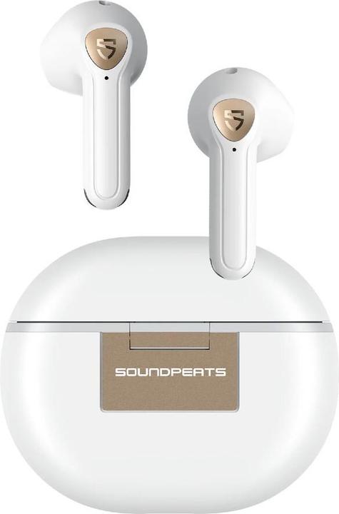 Soundpeats Earphones Air 3 Deluxe HS TWS (white) (ANC, 20 h, Wireless)