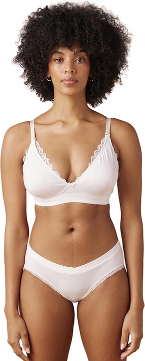Actual product image Envie de Fraise Bio-Kollektion: 2er-Pack Still-BHs mit Spitze (90 C)