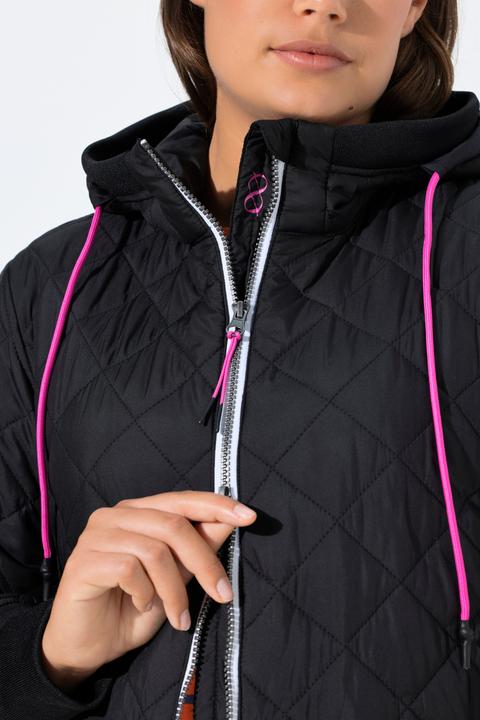 Actual product image Laurasøn Quilted Jacket Printed Lining (40)