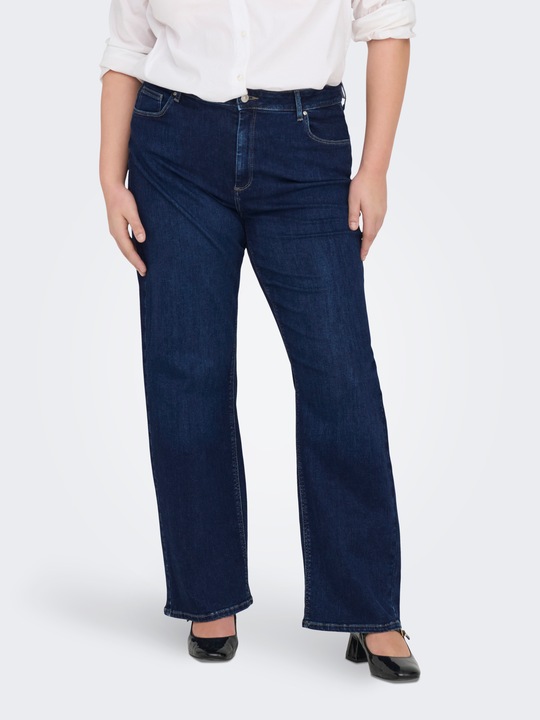 Immagine prodotto Only Taglio a gamba larga Jeans a vita alta Curve Jeans a taglio largo (W48/L34)