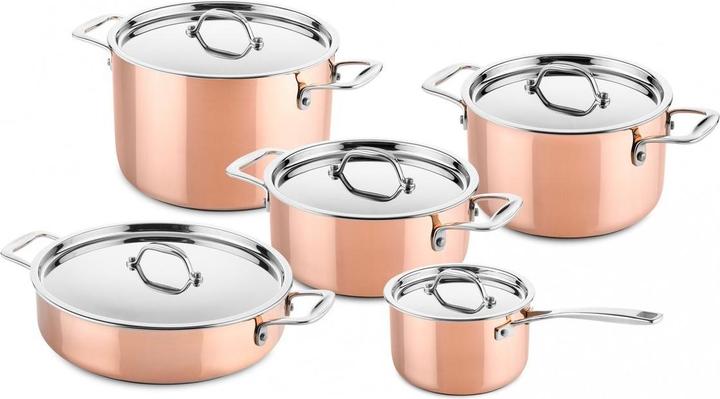 Immagine prodotto Ducq 5 delig Inductie Capodistria - (Padella per friggere, Pentola, Acciaio inossidabile)