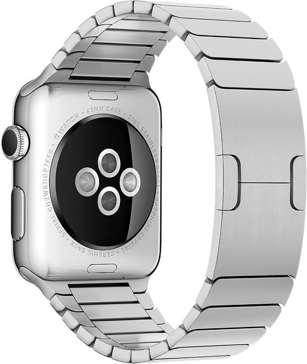 Produktbild Apple Bracelet Band (42 mm, Edelstahl, Apple Watch Series 1, Apple Watch Series 2, Apple Watch Series 3)