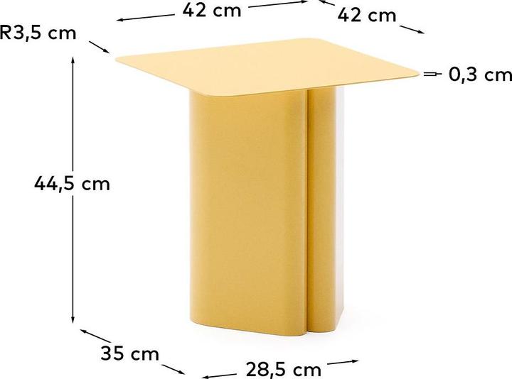 Actual product image Kave Home Arvin (42 x 42 x 44.5 cm)