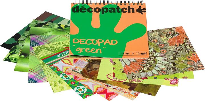 Produktbild Décopatch Decopatch-Papier 15 x 15 cm 48 Blatt (20 g/m², 48 x)