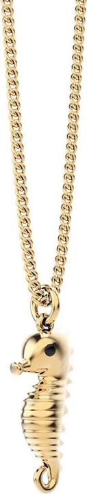 Immagine prodotto Metalmorphose Collana con cavallo marino (Ottone, Oro 18 carati, 43 cm)