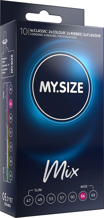 Actual product image My.Size 64mm mix (10 pcs.)
