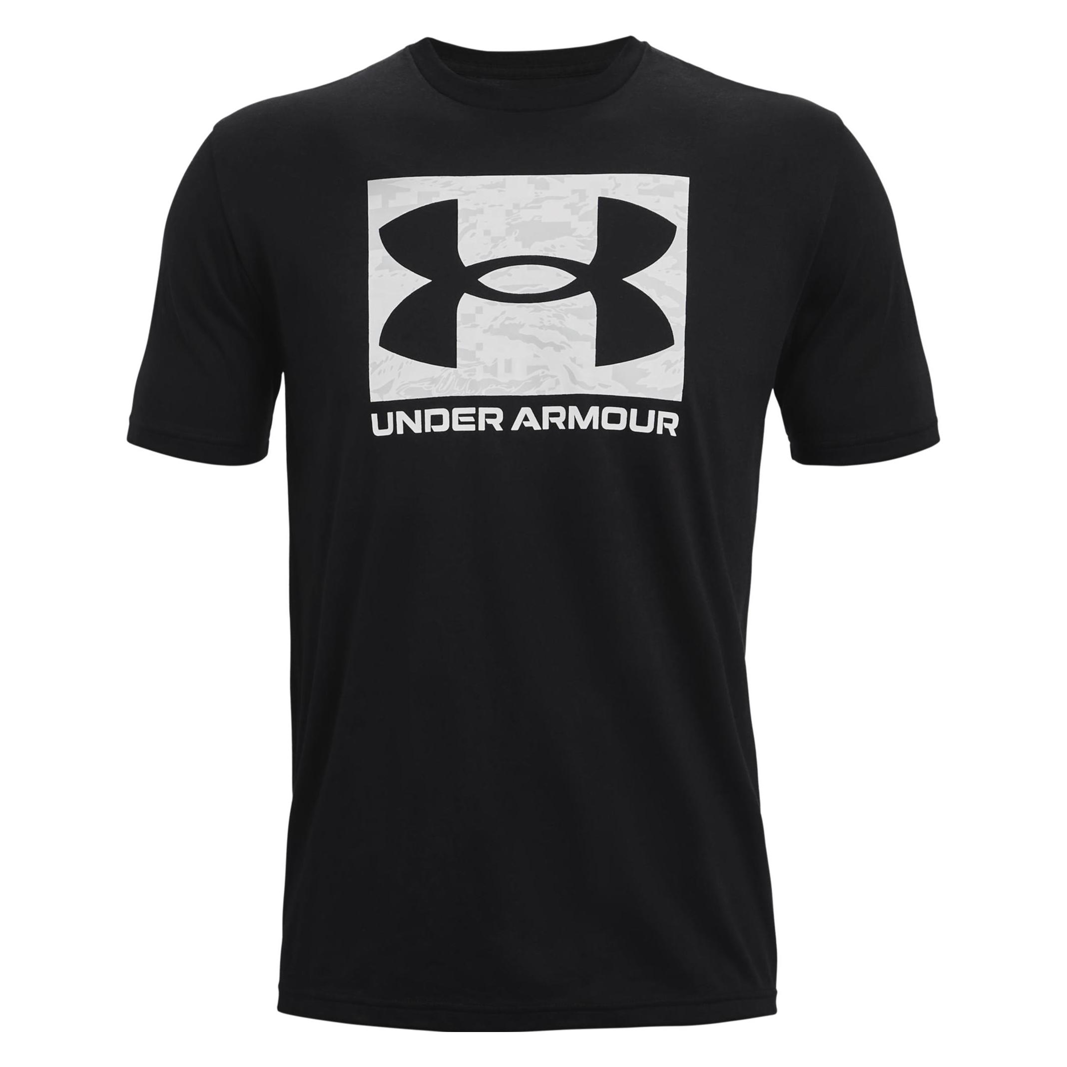 Under Armour, Herren, Sportshirt, Abc Camo Boxed T-Shirt Training (Xl), Schwarz, Xl