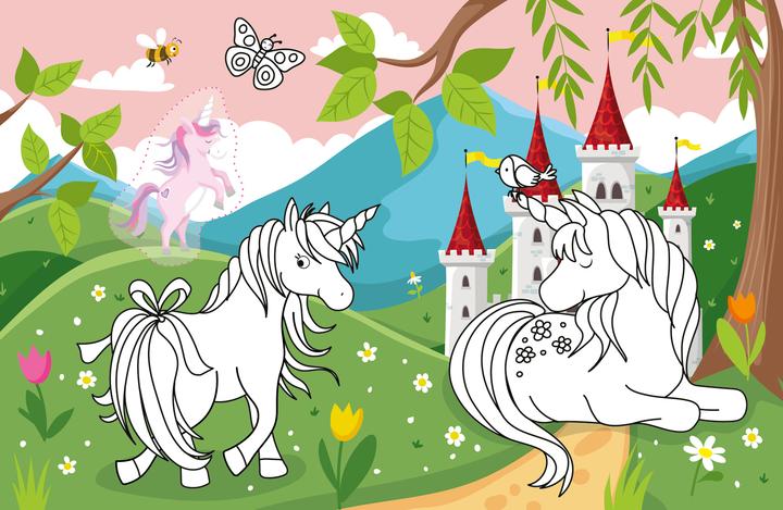 Immagine prodotto Tessloff Mein kleines Sticker-Malbuch. Einhörner