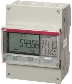 Produktbild ABB Drehstromzähler, RS485 B23 312-100 Silber, 3Phn, Direktanschluss 65A
