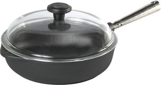 Skeppshult Padella in ghisa 24 cm Manico in acciaio (24 cm, Padella per friggere, Ghisa)