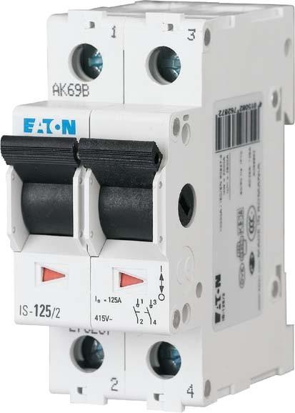 Produktbild Eaton Hauptschalter Grau 2polig 80 A