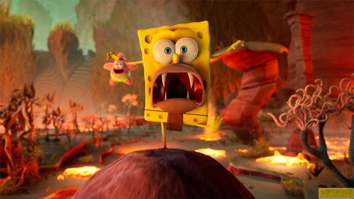 Actual product image THQ SpongeBob - Cosmic Shake PS-5 (PS5, DE)