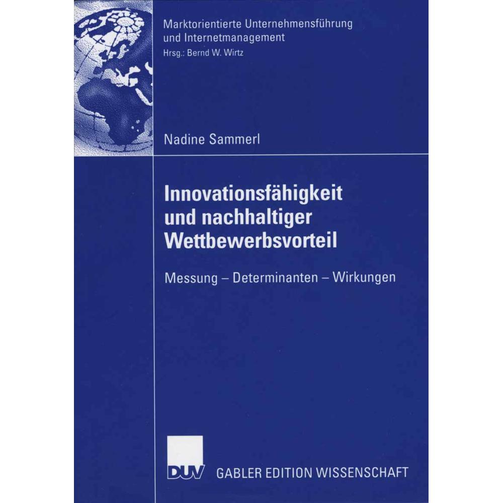 Innovationsfähigkeit und nachhaltiger Wettbewerbsvorteil, Fachbücher von Nadine Sammerl
