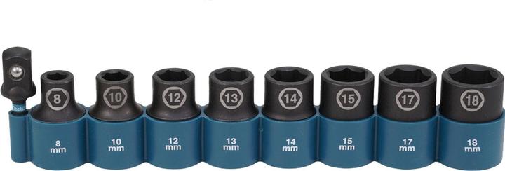 Actual product image Makita 9-piece socket spanner set 1/2