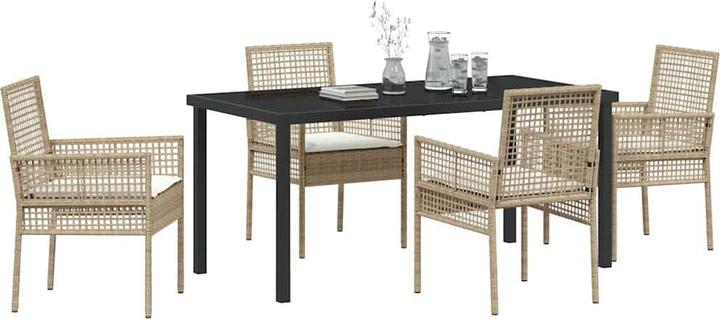 Produktbild vidaXL Garten Essgruppe (160 x 80 x 73 cm)