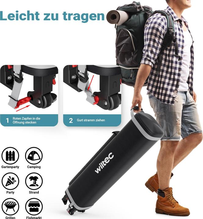 Actual product image Wiltec Pop up (300 cm, 300 cm)