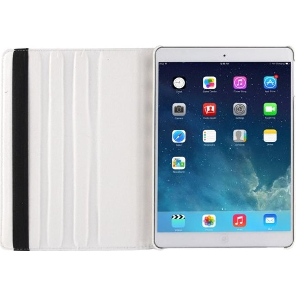 König Design Design Schutzhülle für Apple iPad Air weiss/schwarz (iPad Air), Tablet Hülle, Weiss