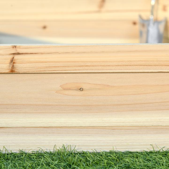 Produktbild Outsunny Hochbeet mit sechseckiger Form