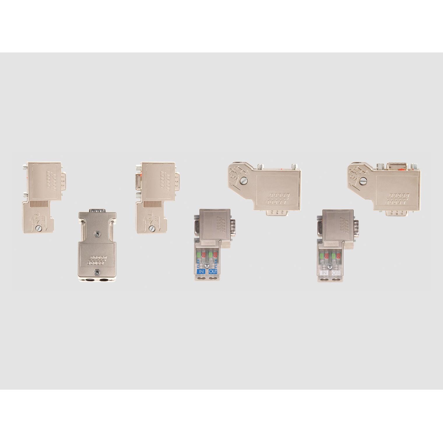 Helukabel 803844 Distributore e adattatore per sensori/attuatori Spina angolare 10 pz., Cavo + Spina elettrica