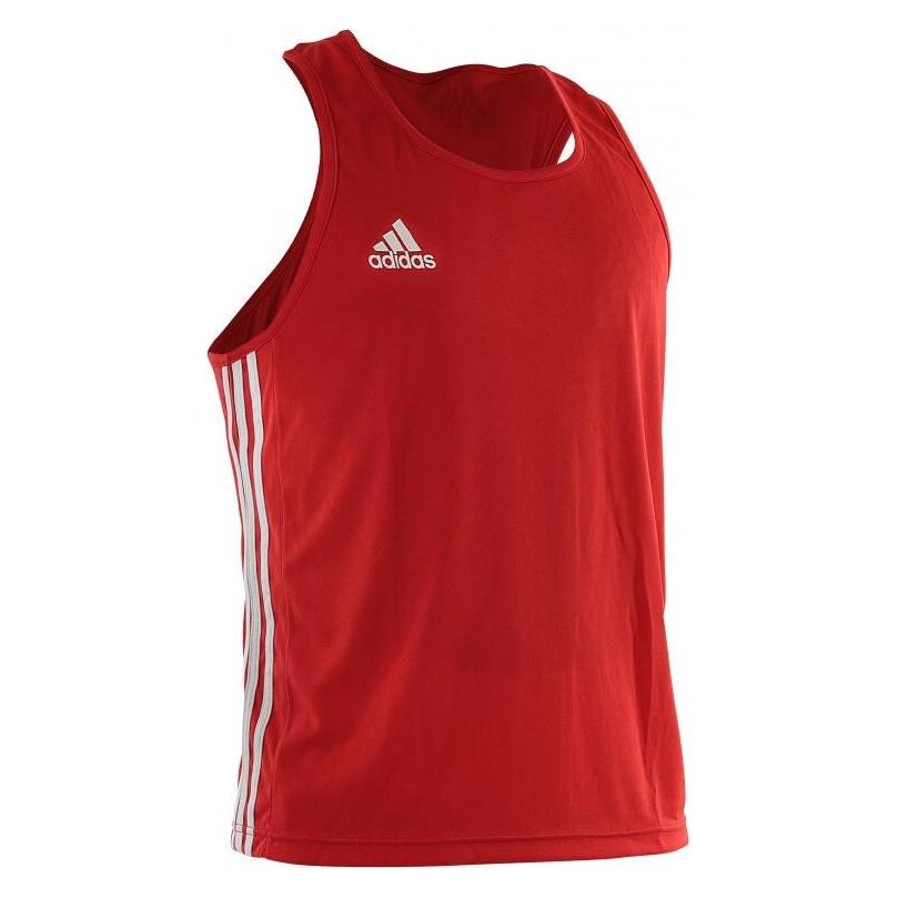 Adidas, Mannen, Sportief Shirt, Top Slagzin (S), Rood, S