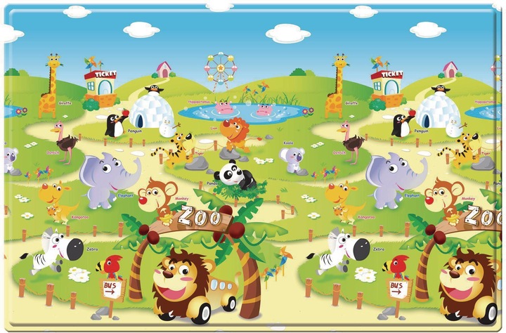 Actual product image Dwinguler Zoo (130 x 190 cm)