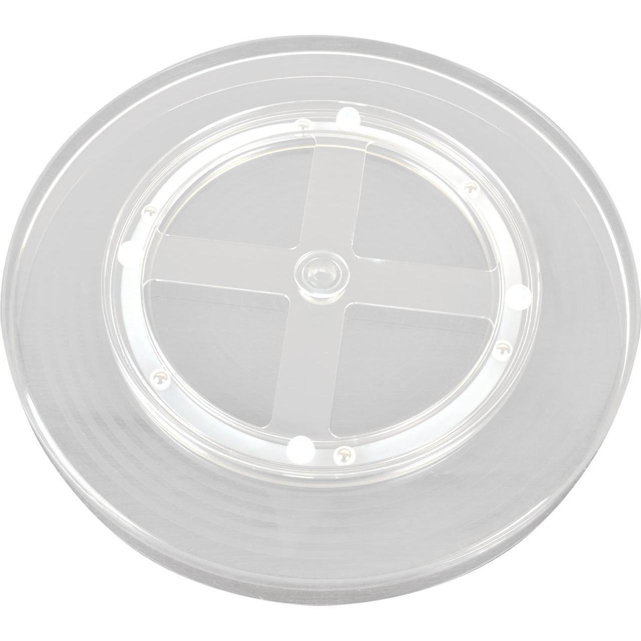 Thumbnail - Storage Solutions Kühlschrank-Drehteller, Organizer-Drehplatte, Ø 29,2 cm, Küchen Organizer, Transparent