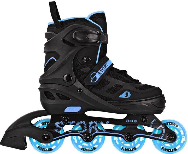 Actual product image Story Fusion adjustable inline skates blue 30-33 (1101005034447) (30, 31, 32, 33)