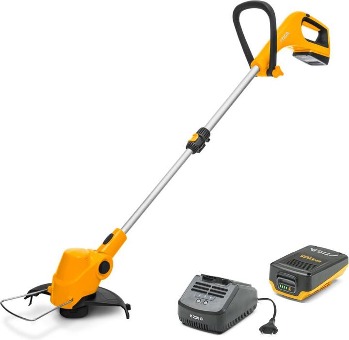 Stiga GT 100e Akku Rasentrimmer Softgriff, inkl. Akku, inkl. Ladegerät 20V 2Ah Schnittbreite (max.) (Kunststoffmesser)