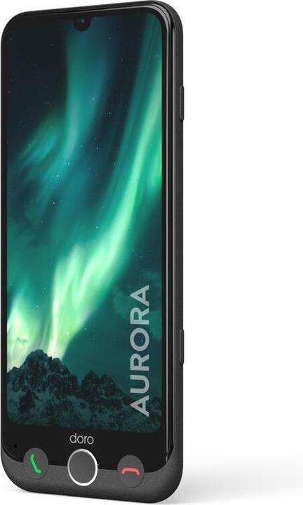 Actual product image Doro Aurora A30 (128 GB, Black, Graphites, 6.10", Dual SIM, 4G)