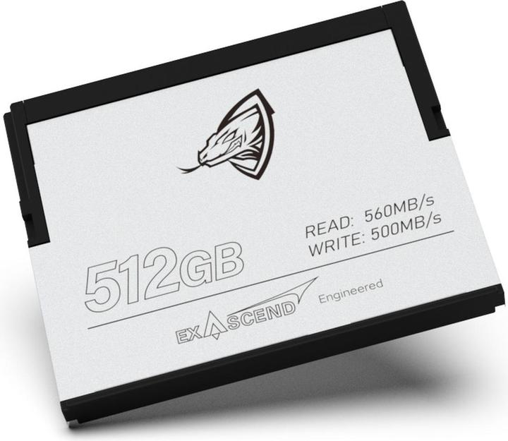 Actual product image Exascend Archon (For Komodo 6K) CFast 2.0 512 GB (ES117857) (512 GB, CFast 2.0)