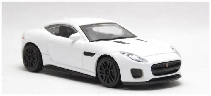Actual product image Bburago 18/31419 Metal Street Fire scale 1:43 Official Jaguar F-Type v6 Dynamic with transport truck