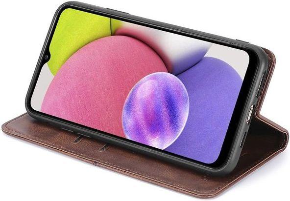 Actual product image MU Classic Retro V Leather Bookcover Series (Samsung Galaxy S22+)