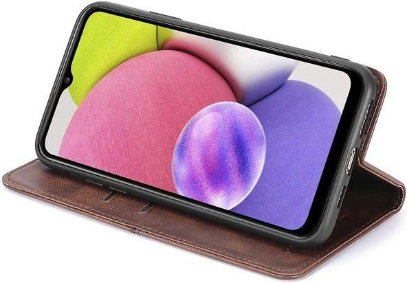 Actual product image MU Classic Retro V Leather Bookcover Series (Samsung Galaxy S22+)